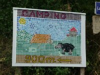 panneau camping